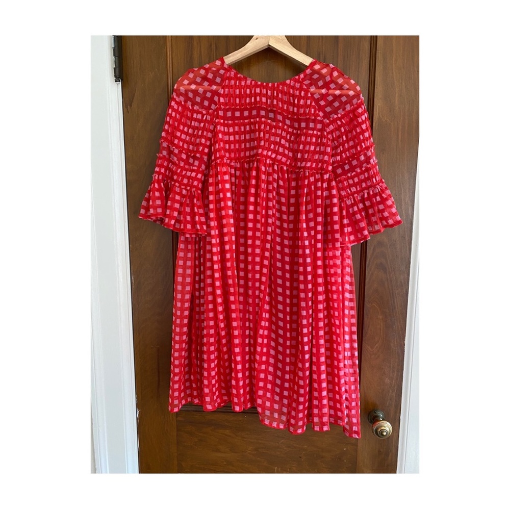 ASOS gingham babydoll dress